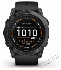 Garmin Epix Pro (Gen 2) 51 mm - szürke, fekete szilikon szíjjal Mobil / Kommunikáció / Smart - Okos eszköz - Okosóra - 522736