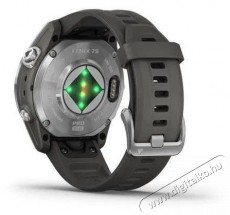 Garmin Fenix 7S Pro Solar - ezüst, grafitszürke szilikon szíjjal Mobil / Kommunikáció / Smart - Okos eszköz - Okosóra - 522725