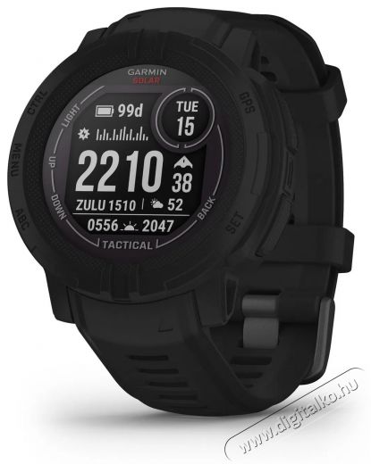 Garmin Instinct 2 Solar Tactical Black Mobil / Kommunikáció / Smart - Okos eszköz - Okosóra - 522729