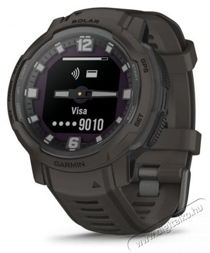 Garmin Instinct Crossover Solar Graphite Mobil / Kommunikáció / Smart - Okos eszköz - Okosóra - 522733