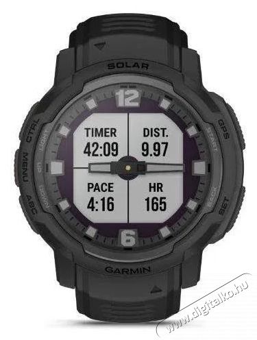 Garmin Instinct Crossover Solar&nbsp;Tactical Edition Black Mobil / Kommunik&aacute;ci&oacute; / Smart - Okos eszk&ouml;z - Okos&oacute;ra - 522754