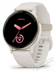 Garmin Vívoactive 5 elefántcsont krémarany, szilikon szíjjal Mobil / Kommunikáció / Smart - Okos eszköz - Okosóra - 522717