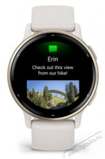 Garmin Vívoactive 5 elefántcsont krémarany, szilikon szíjjal Mobil / Kommunikáció / Smart - Okos eszköz - Okosóra - 522717