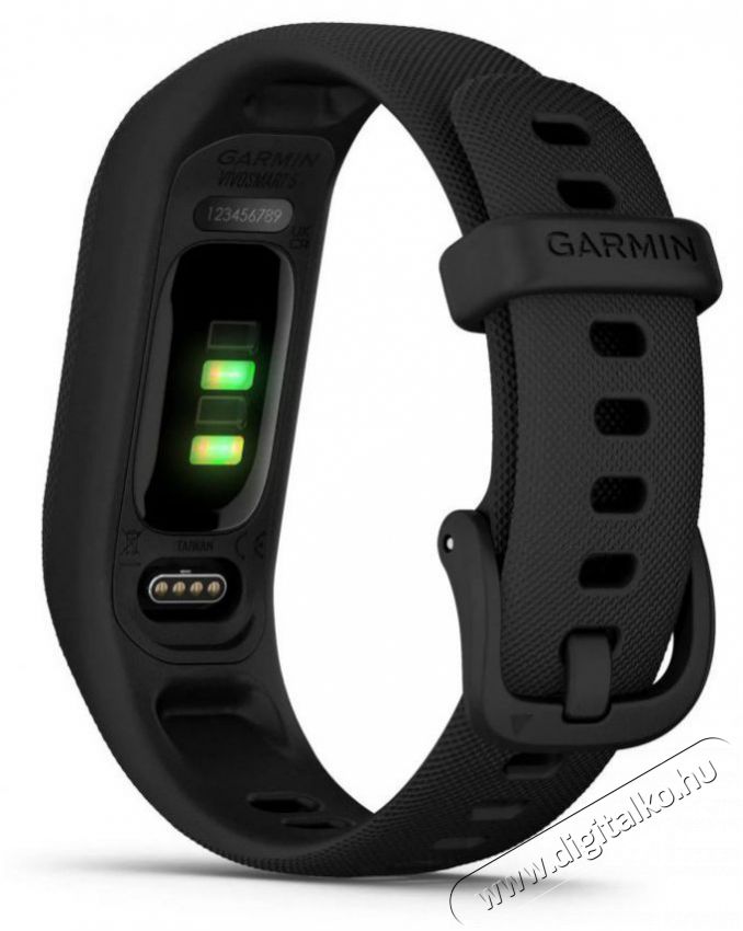 Garmin Vivosmart 5, fekete, L m&eacute;ret Mobil / Kommunik&aacute;ci&oacute; / Smart - Okos eszk&ouml;z - Okos kark&ouml;tő - 522744