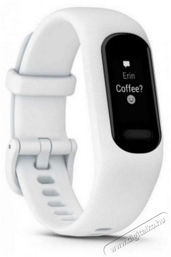 Garmin vivosmart5 White (méret: S/M) Mobil / Kommunikáció / Smart - Okos eszköz - Okos karkötő - 522746