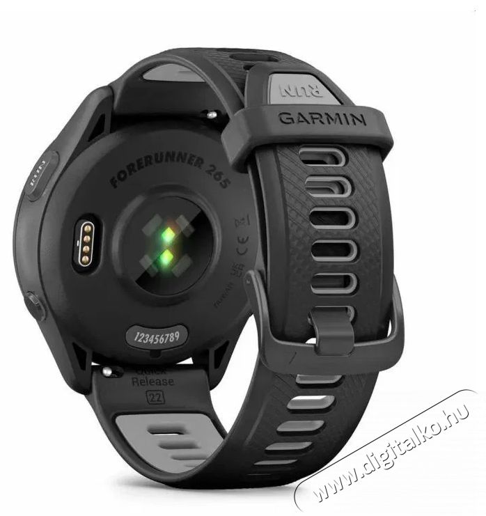 Garmin Forerunner 265 fekete-sz&uuml;rke Mobil / Kommunik&aacute;ci&oacute; / Smart - Okos eszk&ouml;z - Okos&oacute;ra - 527182