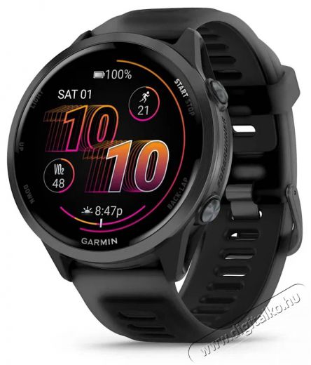 Garmin Forerunner 570 47mm Black Mobil / Kommunik&aacute;ci&oacute; / Smart - Okos eszk&ouml;z - Okos&oacute;ra - 527183