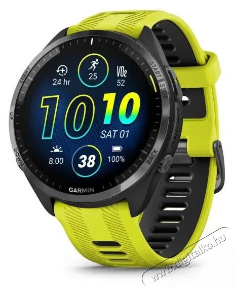 Garmin Forerunner 965 s&aacute;rga-fekete Mobil / Kommunik&aacute;ci&oacute; / Smart - Okos eszk&ouml;z - Okos&oacute;ra - 527184