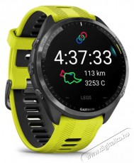 Garmin Forerunner 965 s&aacute;rga-fekete Mobil / Kommunik&aacute;ci&oacute; / Smart - Okos eszk&ouml;z - Okos&oacute;ra - 527184