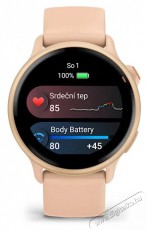 Garmin Vívoactive 6 Metallic Pink Dawn/Pink Dawn Band Mobil / Kommunikáció / Smart - Okos eszköz - Okosóra - 527188