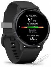Garmin Vívoactive 5 Okosóra, GPS, 42mm, Szilikon szíjjal, Fekete Mobil / Kommunikáció / Smart - Okos eszköz - Okosóra - 495718