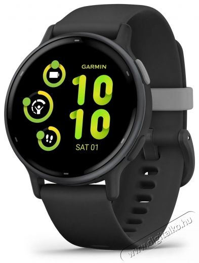 Garmin Vívoactive 5 Okosóra, GPS, 42mm, Szilikon szíjjal, Fekete Mobil / Kommunikáció / Smart - Okos eszköz - Okosóra - 495718