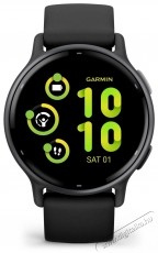 Garmin Vívoactive 5 Okosóra, GPS, 42mm, Szilikon szíjjal, Fekete Mobil / Kommunikáció / Smart - Okos eszköz - Okosóra - 495718