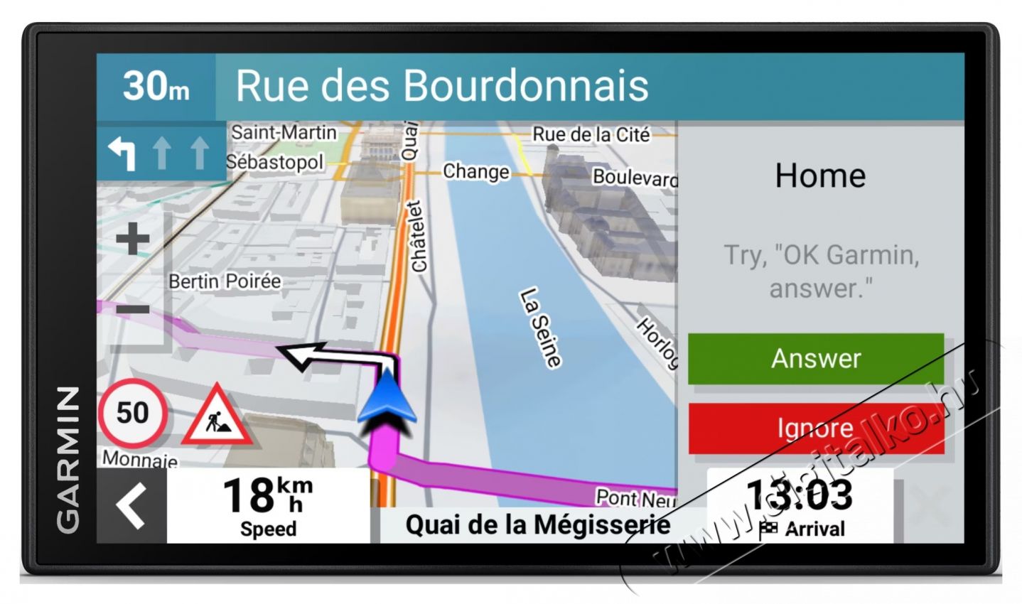 Garmin DriveSmart 66 EU MT-D Navig&aacute;ci&oacute;s rendsze Aut&oacute;hifi / Aut&oacute; felszerel&eacute;s - GPS navig&aacute;ci&oacute; - GPS navig&aacute;ci&oacute; - 535215