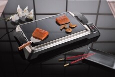 Gastroback 42535 teppanyaki prémium üveg-grill Konyhai termékek - Konyhai kisgép (sütés / főzés / hűtés / ételkészítés) - Kontakt grill sütő / sütőlap - 296066