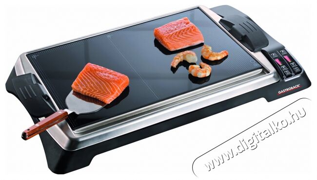 Gastroback 42535 teppanyaki prémium üveg-grill Konyhai termékek - Konyhai kisgép (sütés / főzés / hűtés / ételkészítés) - Kontakt grill sütő / sütőlap - 296066