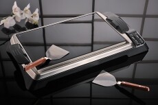 Gastroback 42535 teppanyaki prémium üveg-grill Konyhai termékek - Konyhai kisgép (sütés / főzés / hűtés / ételkészítés) - Kontakt grill sütő / sütőlap - 296066