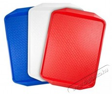 GASTROLINE Műanyag szögletes 43x28cm piros tálca Konyhai termékek - Egyéb / Konyhai kiegészítő - 384436