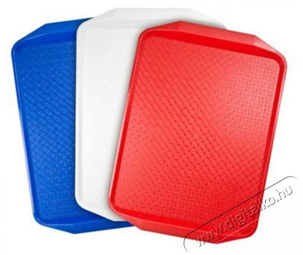 GASTROLINE Műanyag szögletes 43x28cm piros tálca Konyhai termékek - Egyéb / Konyhai kiegészítő - 384436