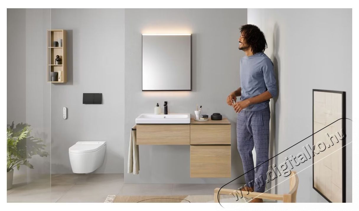 Geberit Komplett WC-szett falra akaszthat&oacute; bid&eacute;vel Geberit AquaClean Alba 146.350.01.1, TurboFlush, felhaszn&aacute;l&oacute;&eacute;rz&eacute;kel&eacute;s, t&aacute;vir&aacute;ny&iacute;t&oacute;, feh&eacute;r H&aacute;ztart&aacute;s / Otthon / K&uuml;lt&eacute;r - F&uuml;rdőszoba / wc - Kieg&eacute;sz&iacute;tő - 536605