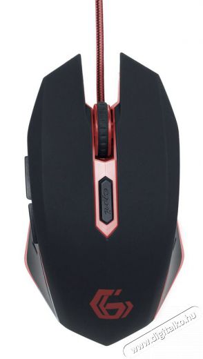 Gembird MUSG-001-R optikai Gamer egér - fekete-piros Iroda és számítástechnika - Egér - Vezetékes egér - 338690
