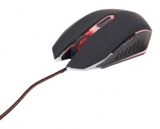 Gembird MUSG-001-R optikai Gamer egér - fekete-piros Iroda és számítástechnika - Egér - Vezetékes egér - 338690