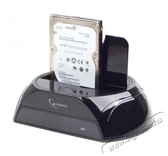 Gembird USB 3.0 SATA HDD dokkoló állomás Újdonságok - Új termékek - 338705