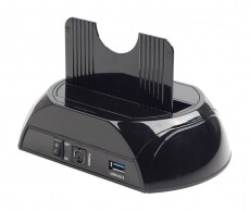 Gembird USB 3.0 SATA HDD dokkoló állomás Újdonságok - Új termékek - 338705