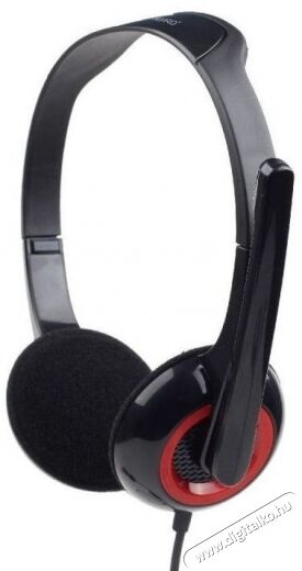 Gembird MHS-002 fekete headset Újdonságok - Új termékek - 338664