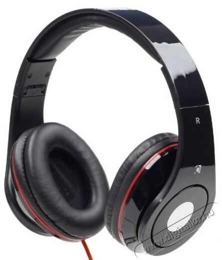 Gembird MHS-DTW-BK headset - fekete Audio-Video / Hifi / Multimédia - Fül és Fejhallgatók - Fejhallgató mikrofonnal / headset - 338668