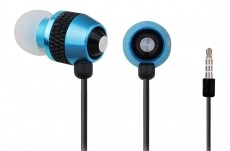 Gembird MHS-EP-002 mikrofonos fülhallgató - fekete-kék Audio-Video / Hifi / Multimédia - Fül és Fejhallgatók - Fülhallgató mikrofonnal / headset - 338671
