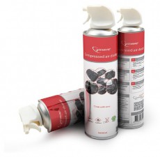 Gembird 600ml szórófejes sűrített levegő spray Fotó-Videó kiegészítők - Tisztító eszköz - 409631