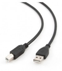 Gembird CCP-USB2-AMBM-6 1,8m USB A apa - USB B apa fekete kábel Iroda és számítástechnika - Számítógép tartozék - USB kábel - 463175