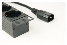 Gembird EG-PDU-014-C14 8 aljzat 3m 1U C14 csatlakozó fekete elosztó Iroda és számítástechnika - Egyéb számítástechnikai termék - 463233