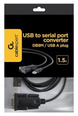 Gembird UAS-DB9M-02 USB - DB9M átalakító Tv kiegészítők - Kábel / csatlakozó - Csatlakozó / elosztó / átalakító - 462261
