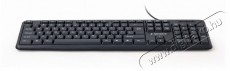 Gembird KB-U-103 standard billentyűzet, USB, fekete Iroda &eacute;s sz&aacute;m&iacute;t&aacute;stechnika - Billentyűzet / billentyűzet szett - Vezet&eacute;kes - 461606