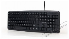 Gembird KB-U-103 standard billentyűzet, USB, fekete Iroda &eacute;s sz&aacute;m&iacute;t&aacute;stechnika - Billentyűzet / billentyűzet szett - Vezet&eacute;kes - 461606