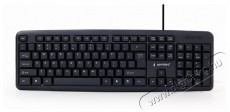 Gembird KB-U-103 standard billentyűzet, USB, fekete Iroda &eacute;s sz&aacute;m&iacute;t&aacute;stechnika - Billentyűzet / billentyűzet szett - Vezet&eacute;kes - 461606
