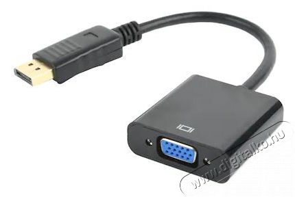 Gembird Displayport apa > VGA anya adapter Iroda és számítástechnika - Számítógép tartozék - Vga monitor kábel - 440804