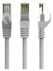 Gembird PP6U-20M 20m RJ45 CAT6 UTP - RJ45 CAT6 UTP M/M szürke patch kábel Iroda és számítástechnika - Számítógép tartozék - Hálózati kábel - 506987