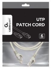 Gembird PP6U-1M 1m RJ45 CAT6 UTP - RJ45 CAT6 UTP M/M szürke patch kábel Iroda és számítástechnika - Számítógép tartozék - Hálózati kábel - 516275