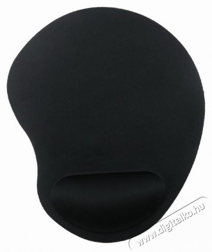 Gembird MP-ERGO-01 csuklótámaszos fekete egérpad Iroda és számítástechnika - Egér - Egérpad - 516276