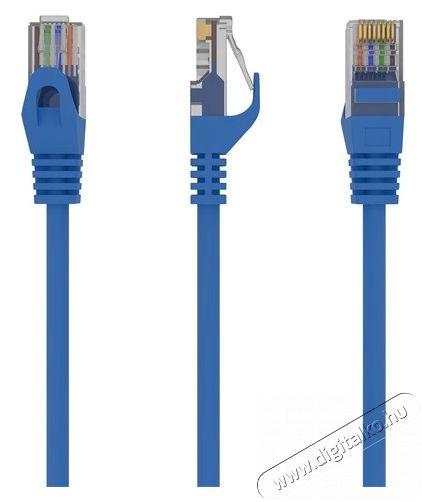 Gembird PP6U-0.5M/B 0,5m RJ45 CAT6 UTP - RJ45 CAT6 UTP M/M kék kábel Iroda és számítástechnika - Számítógép tartozék - Hálózati kábel - 516273
