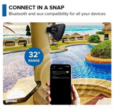 Gemini GHSI-W650BT-PR Black Audio-Video / Hifi / Multimédia - Hangfal - Hangfalszett - Hálózatról működő vezeték nélküli hangsugárzó - 522767