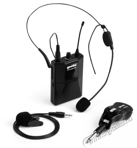 Gemini GMU-HSL100 Fotó-Videó kiegészítők - Mikrofon - Csíptetős, fej és kitűző mikrofon - 524812