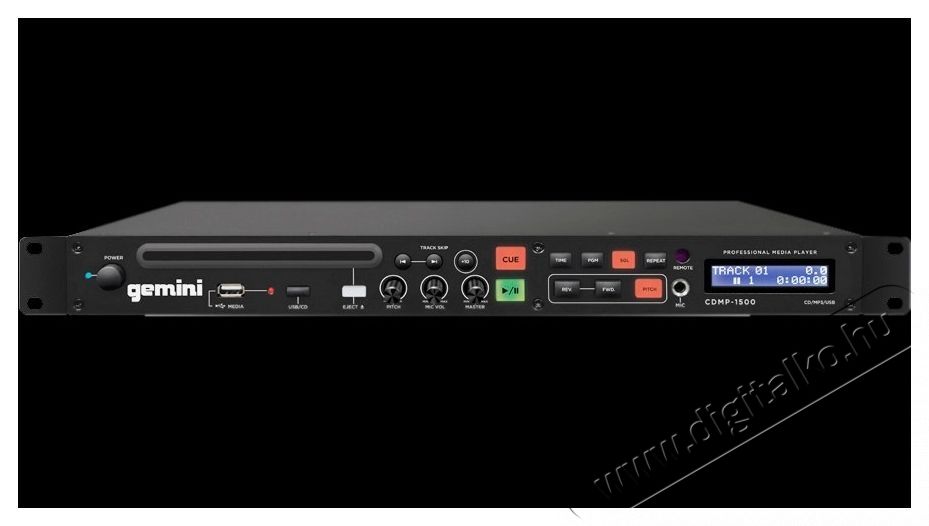 Gemini CDMP-1500 Audio-Video / Hifi / Multim&eacute;dia - Hifi - Sztere&oacute; - CD / DVD / Multim&eacute;dia lej&aacute;tsz&oacute;s r&aacute;di&oacute;erős&iacute;tő - 530392