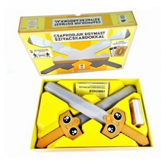 GÉMKER-GÉMKLUB Csapkodjuk egymást szivacskardokkal társasjáték Háztartás / Otthon / Kültér - Játék / Sport - Társasjáték - 510846