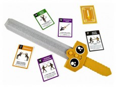 GÉMKER-GÉMKLUB Csapkodjuk egymást szivacskardokkal társasjáték Háztartás / Otthon / Kültér - Játék / Sport - Társasjáték - 510846