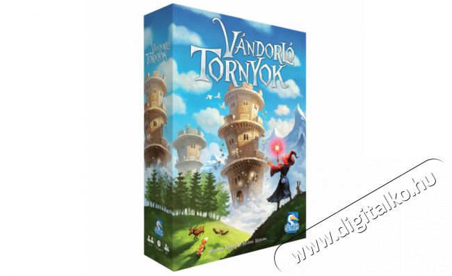 GÉMKER-GÉMKLUB Vándorló tornyok társasjáték Háztartás / Otthon / Kültér - Játék / Sport - Társasjáték - 514305