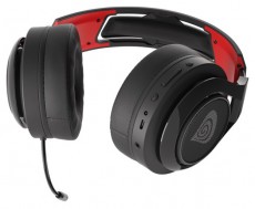 Genesis Selen 400 vezeték nélküli fekete gamer headset Audio-Video / Hifi / Multimédia - Fül és Fejhallgatók - Fejhallgató mikrofonnal / headset - 395006